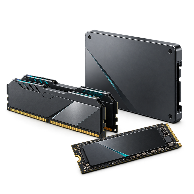 Computer Parts, Accessories and Storage