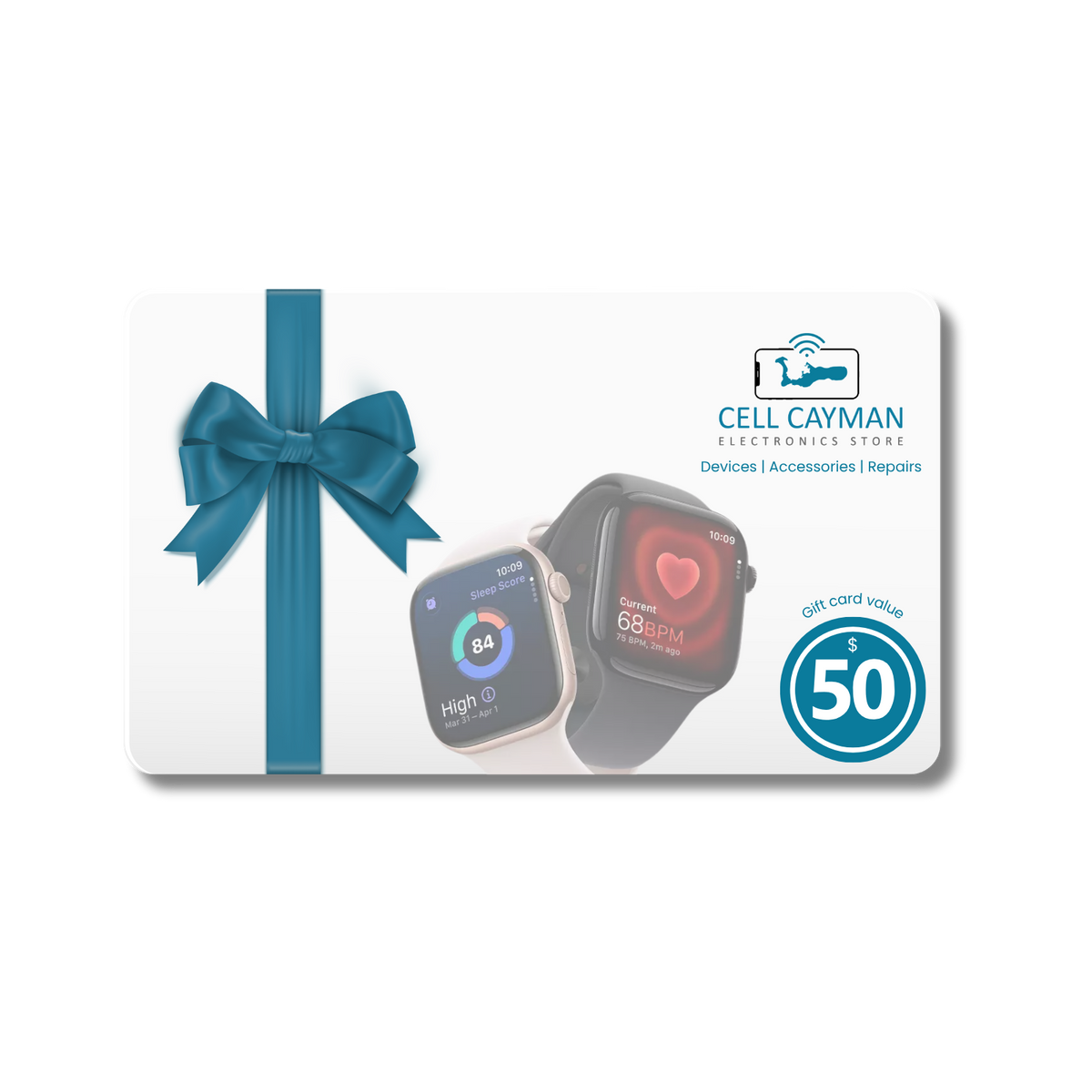 Cell Cayman Digital Gift Card