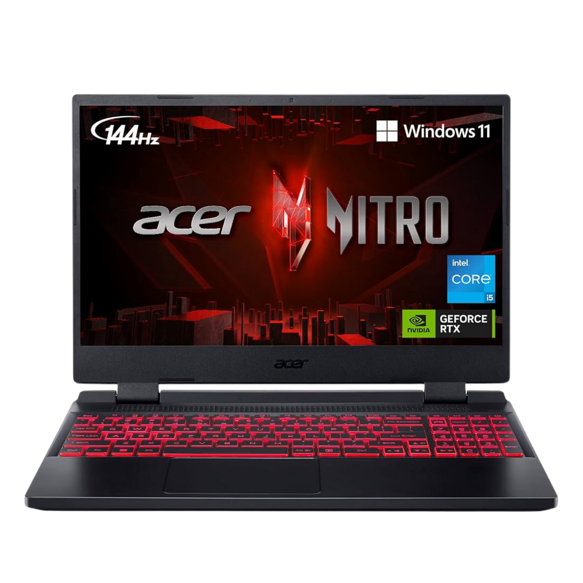 ACER Core i5-12500H, NVIDIA GeForce RTX 3050, GPU, 15.6" FHD 144Hz IPS Display, 8GB DDR4, 512GB PCIe SSD